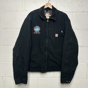 Vintage Carhartt Blanket-Lined Detroit Jacket “Black” UJ01 BLK